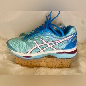 ASICS Gel Cumulus 18 Women’s Running Shoes T6C8N Multicolor Size 8